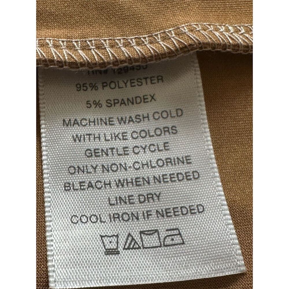5/$20 Utility Button-Front Jacket in Camel - Picture 4 of 4